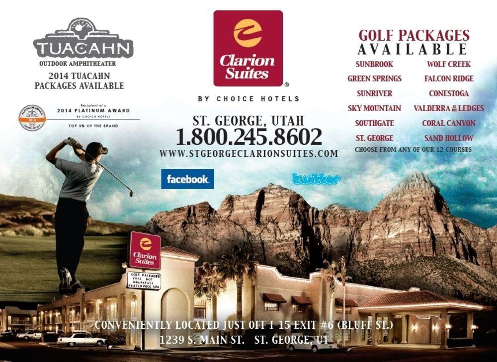 Clarion Suites St George - Convention Center Area St. George Buitenkant foto
